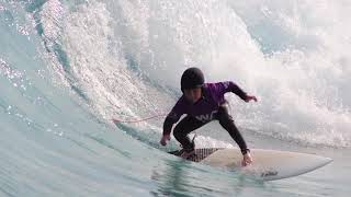 The Wave Bristol Advanced session with 7 year old Bude Boy Marley.