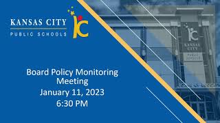 School Board Policy Monitoring Workshop - Wednesday, January 11th, 2023