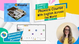 Example Beginner Phonics Class For Kids Ages 6-7 Using The Interactive KoalaGo Platform!