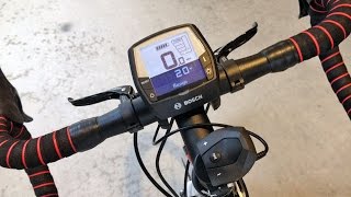 Bosch Intuvia Instructions Manual Video - Electric Bike Computer Display System