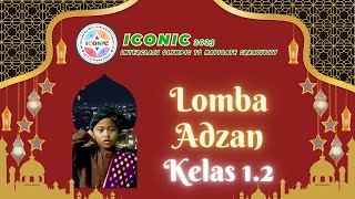 ICONIC 2023 | LOMBA ADZAN KELAS 1.2