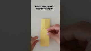 Beautiful paper ribbon origami using red packet or cny angbao