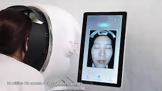 Intelligent Skin Analyzer Face 3D Magic Mirror Digital Image Skin Detector Facial Analysis Machine