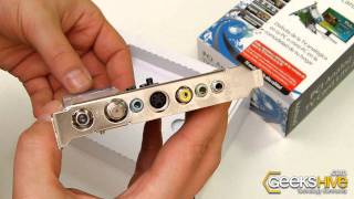 PCI Analog TV Card Lite PVR-TV 7134SE Kanvus - Unboxing by www.geekshive.com