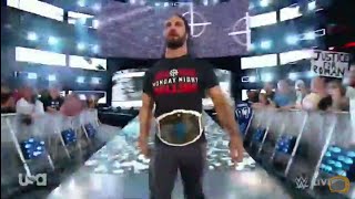 Seth Rollins 1st Entrance as an Intercontinental Champion at Raw.