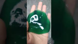 Barrel-o-slime satisfying unboxing #asmr #green #yellow