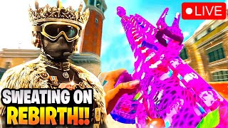 🔴LIVE🔴TESTING OFF META GUNS!! Sweating on Rebirth Island!! Mid Kill Games & Good Vibes