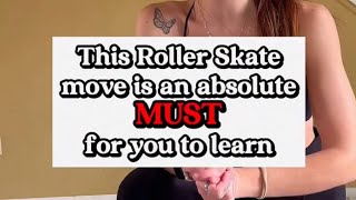 How To Do Forwards Scissors On Roller Skates #skatetutorial #rollerskater #learntoskate #rollerskate