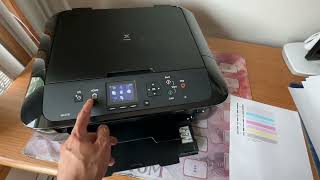 Canon Pixma MG5720 Premium All-In-One WiFi Inkjet Printer-4k Pages Only / Tested