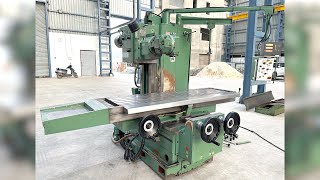 Bed Milling Machine - Vernier France - Table 2000 mm x 500 mm