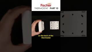 Fischer Thermostat: How to Wall Mount the Thermostat [Part 10] #FischerFutureHeat #fischerthermostat