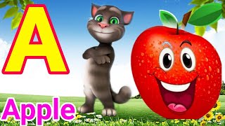 A for Apple B for Ball l अ से अनार l ABCD lkg and ukg l kids rhymes