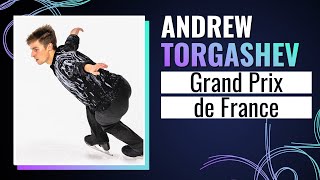 Andrew TORGASHEV (USA) | Men Short Program | Grand Prix de France 2024 | #GPFigure