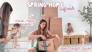 SPRING HOME REFRESH 🌼 NEW Target finds, building furniture + our first BRAND LAUNCH!