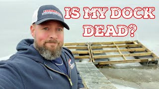 How To Bring A Dock Back From The DEAD!  The Challenges of Lake Life in Upstate NY!