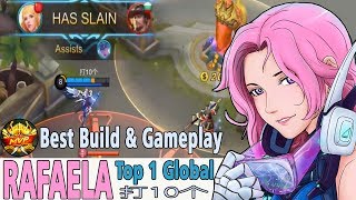 BERMAIN AGRESIF TANPA MATI, RAFAELA SAVIOR - Top 1 Global Rafaela by 打10个 - MLBB