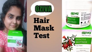 hair mask for dry and frizzy hair| oziva hair mask| Solution for Frizzy curly hair| Vegan Hair Mask|