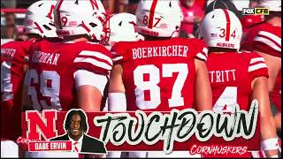 3Q Huskers RB Gabe Ervin I Formation TD