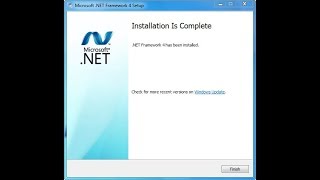 الحل النهائى لمشكلة عدم تسطيب النت فروم ورك net framework