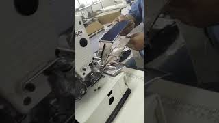 KANSAI SPEICAL DLR1509P/SM - Flat Bed Double Chain Stitch Machine for Waistbanding #sewingequipment