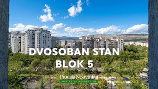 PRODATO! Stan za renoviranje u  Bloku 5 - Podgorica