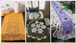 Mostly Easy  Fun Crochet Free Patterns Granny Square Tablecloth Runner And Different Top Pattern