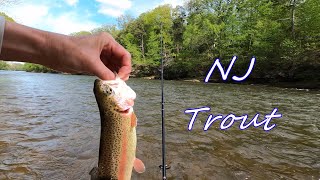 Trout fishing the Raritan