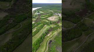 Fort McMurray Golf Club and Athabasca River