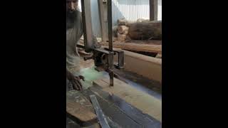 wood sawing #shorts