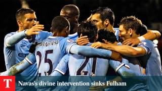 Fulham 2 - 4 Manchester City