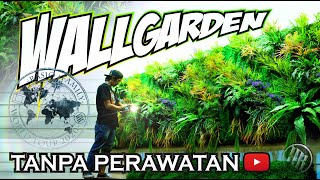 Cara membuat VERTICAL GARDEN TANPA PERAWATAN