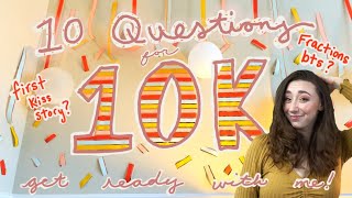 10 Questions for 10k!!🎉✨🐢 + GRWM | Juniper Vlogs