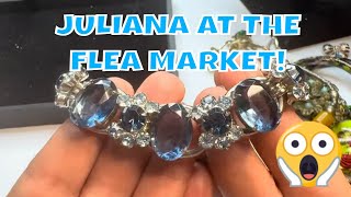 WOW!  Look At What I Found Shopping At The Flea Market!  #jewelryhaul #julianajewelry