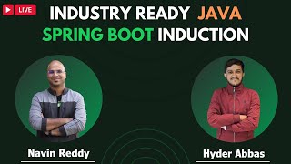 Java Spring Live Course Induction