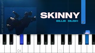 Billie Eilish - SKINNY | Piano Tutorial