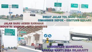 AKSES JALAN BARU KAWASAN INDUSTRI MM2100 - SETU! Dekat Jalan Tol Cibitung Bekasi - Cimanggis Depok