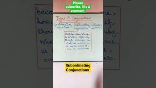 #Subordinating_Conjunction    #conjunction   #shorts     #education   #youtube_shorts #shorts_video