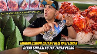 Entah CILI APA YANG DIAORANG GUNA, PEDAS BETUL NASI LEMAK NI