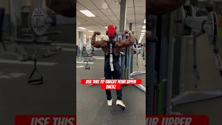 USE THIS TO TARGET YOUR UPPER BACK! #howto #hiphop #gymhelp #bodybuilding #beats #instrumental