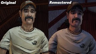 Original vs Remastered Collection Graphics Comparison - Walking Dead Season 1 Telltale