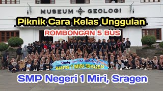 OUTING CLASS KELAS UNGGULAN || SMP Negeri 1 Miri, Sragen#jelastv