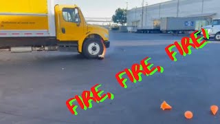 Arrma Limitless Box Truck Fire! *Best Lot Fire Yet*