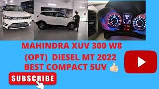 महिन्द्रा XUV 300 W8 (OPT) 🔥#गांव  और शहर की पहली  पसंद ❤️#REVIEW IN हिन्दी