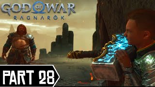 Lessons from Thor - GOD OF WAR RAGNAROK FULL GAMEPLAY PART 28