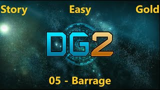 Defense Grid 2. Campaign: 05 - Barrage Story Easy (Gold Medal)