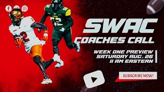 SWAC Coaches Call | Week One 2024  | HBCUGameDay.com