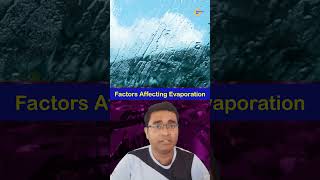 Factors Affecting Evaporation #evaporation #physics #class9science