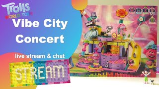 Vibe City Concert - Lego Trolls World Tour and more... - live stream, build and chat