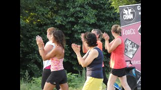 Trois minutes de zumba en extérieur à Mende