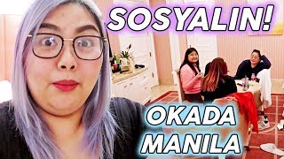 SOSYAL NA STAYCATION! OKADA MANILA DAY 1 | Bing Vlogs